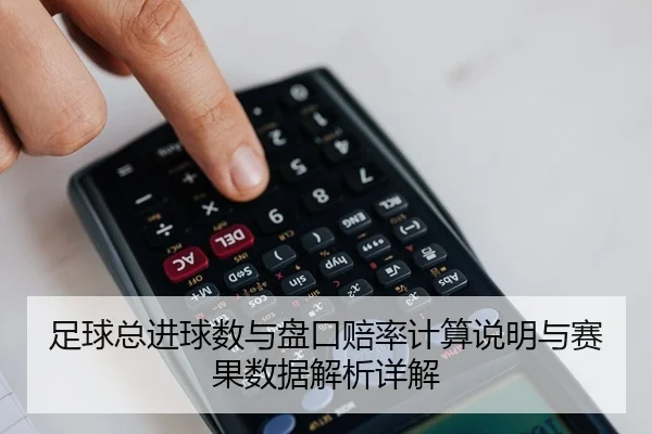 足球总进球数与盘口赔率计算说明与赛果数据解析详解